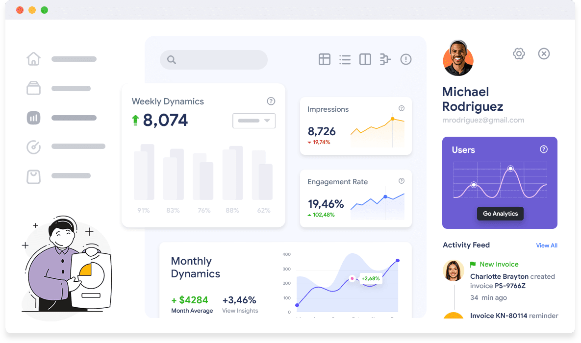Marketing automation driven by real data
