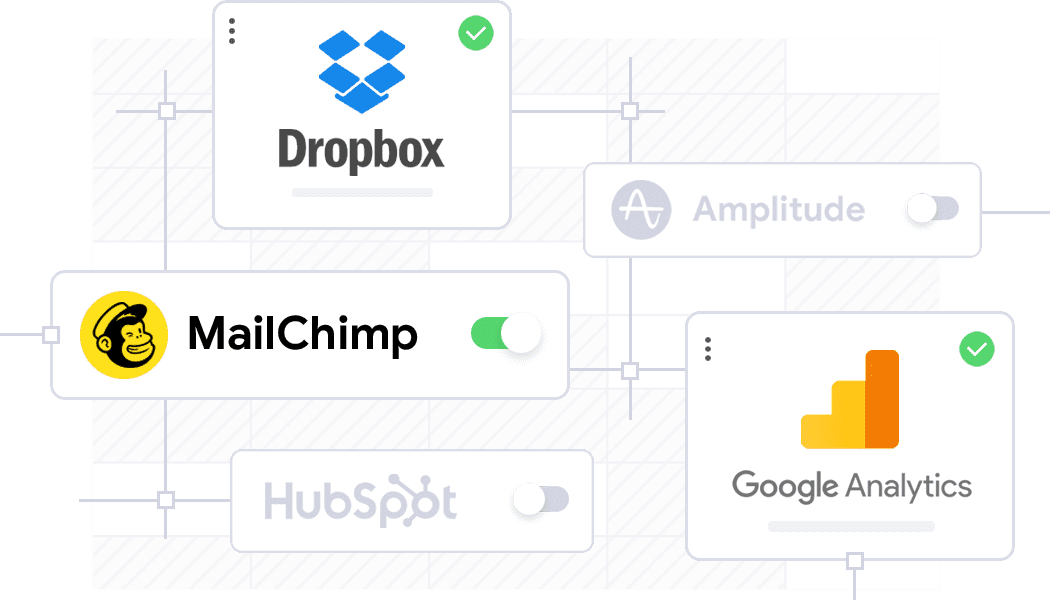 Zapier connecting apps into automated workflows